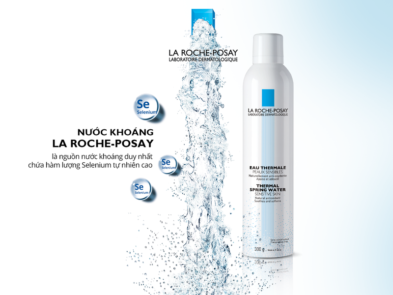 Xịt Khoáng La Roche-Posay Thermal Spring Water Sensitive Skin 300ml