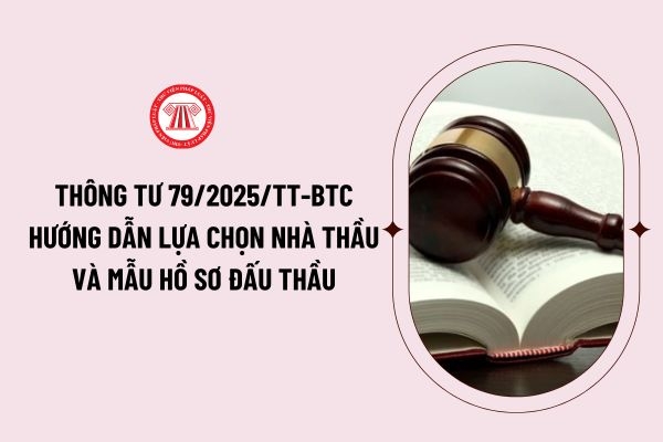 Thông tư 79/2025/TT-BTC hướng dẫn việc cung cấp, đăng tải thông tin về đấu thầu và mẫu hồ sơ đấu thầu trên Hệ thống mạng đấu thầu quốc gia