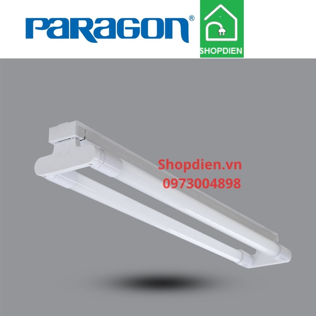 Bộ đèn tuýp Ledtube kiểu batten đôi 1.2M LED 2x20W Paragon-PIFB236L36