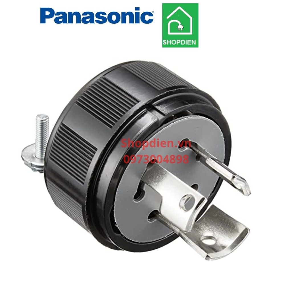 Phích cắm khóa locking Plug 3 chấu 2P+E 30A 250V Panasonic WF6330