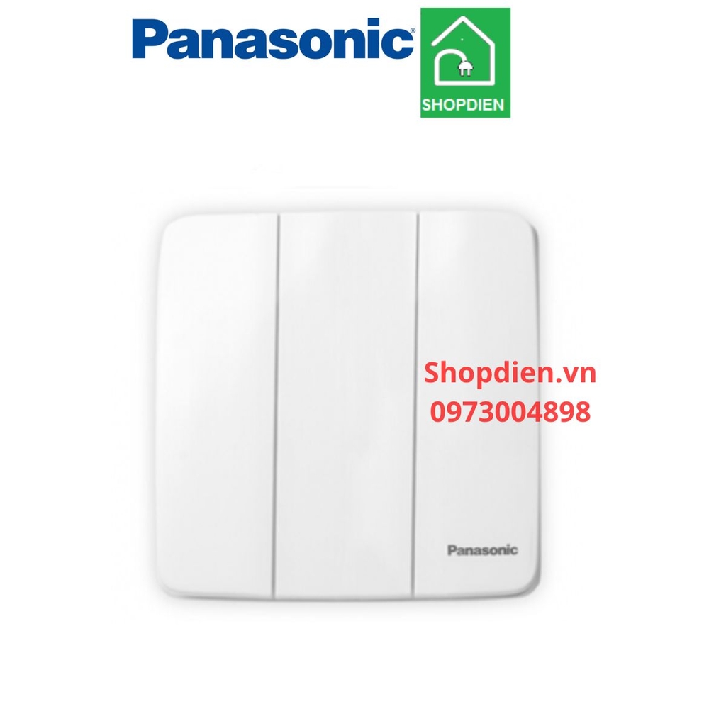 Công tắc ba 1 chiều màu trắng MINERVA Panasonic WMT505-VN