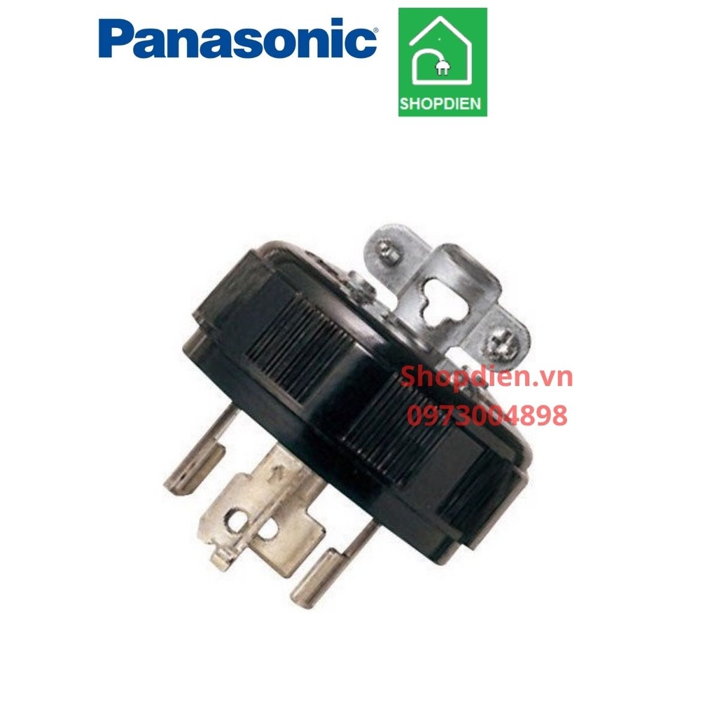 Phích cắm khóa locking Plug 4 chấu 3P+E 30A 250V Panasonic WF6430
