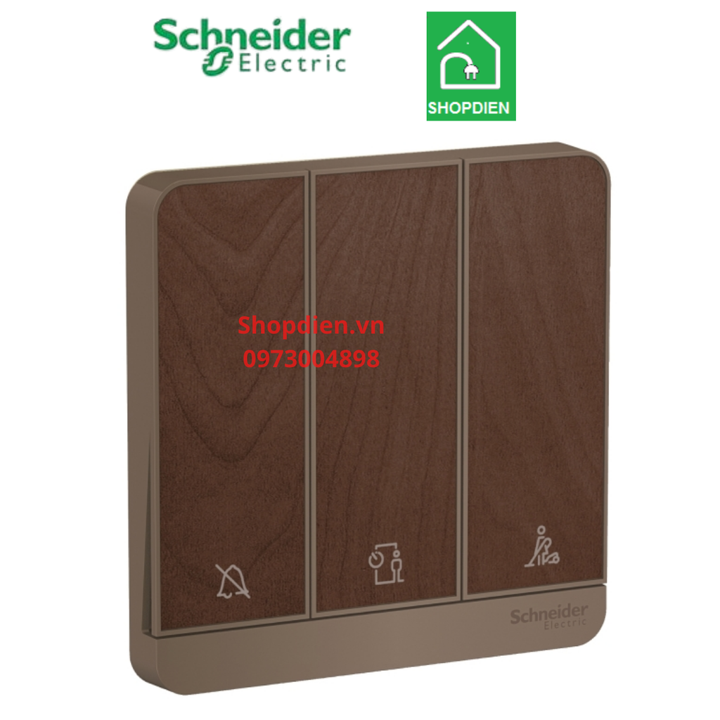 Bộ công tắc Schneider AvatarOn E8333DMWS_WD_G19  