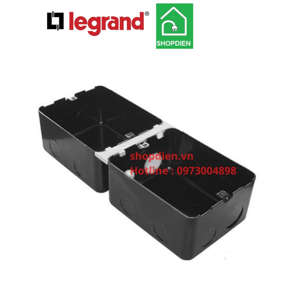 Đế kim loại cho ổ cắm âm sàn 6M  Floor socket Legrand-054002
