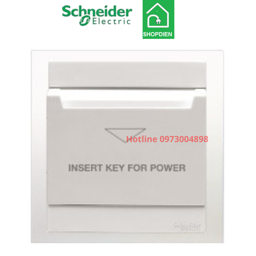 Công tắc thẻ từ Schneider Vivace KB31EKT_WE Màu trắng Keycard