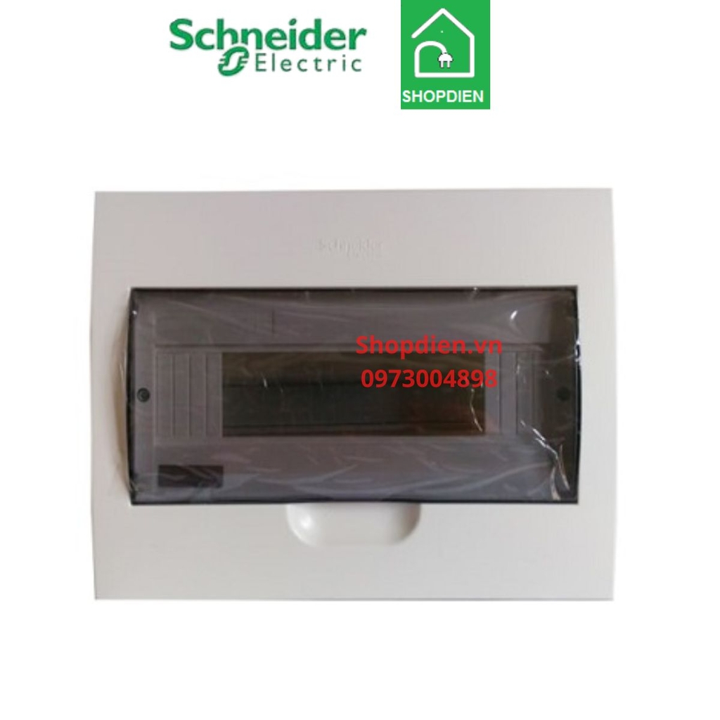 Tủ điện âm tường 12/18 module Schneider E9 EZ9E118S2F