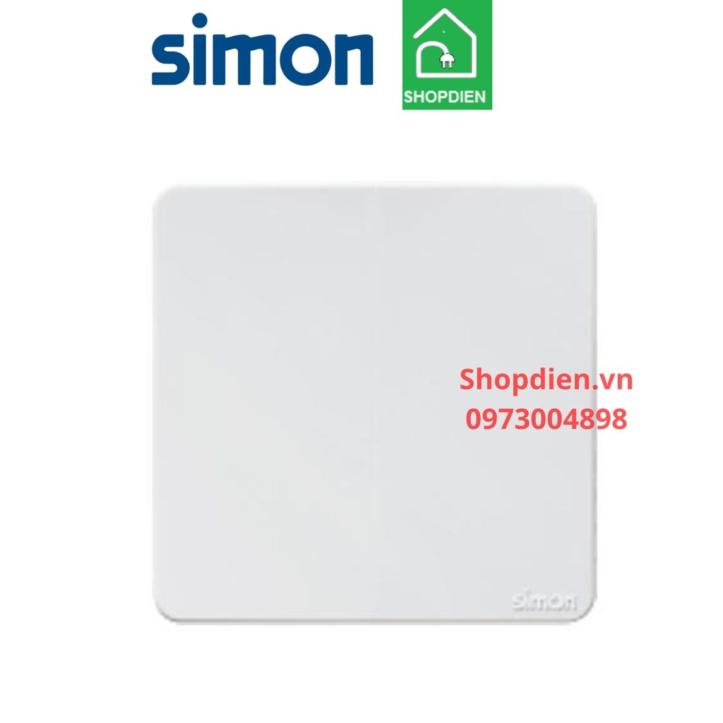 Công tắc đơn 2 chiều SIMON K3 màu trắng 571012