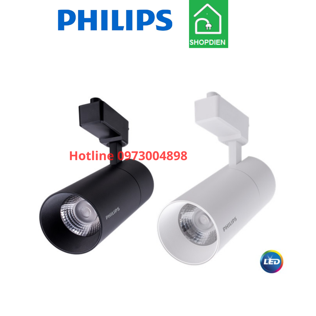 Đèn rọi ray 20W Philips ST034T LED17 20W Smartbright Projector