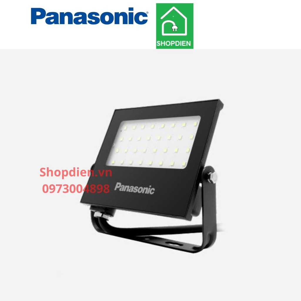 Đèn pha LED ngoài trời 30W ánh sáng vàng 3000k IP65 Panasonic NYV00003BE1A