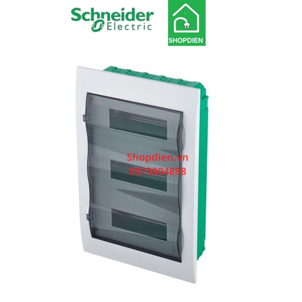 Tủ điện âm tường 24/36 module Schneider E9 EZ9E312S2F