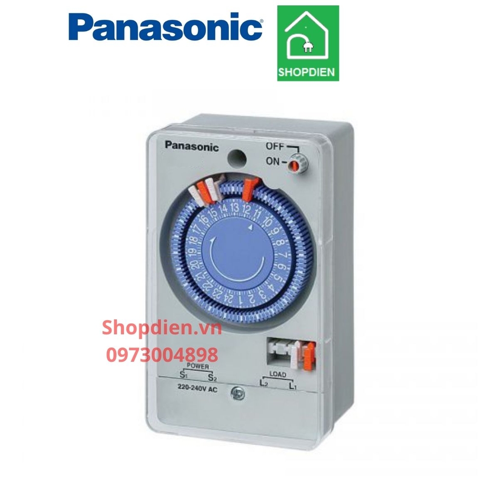 Công tắc đồng hồ 6 chế độ timer switch Panasonic TB118