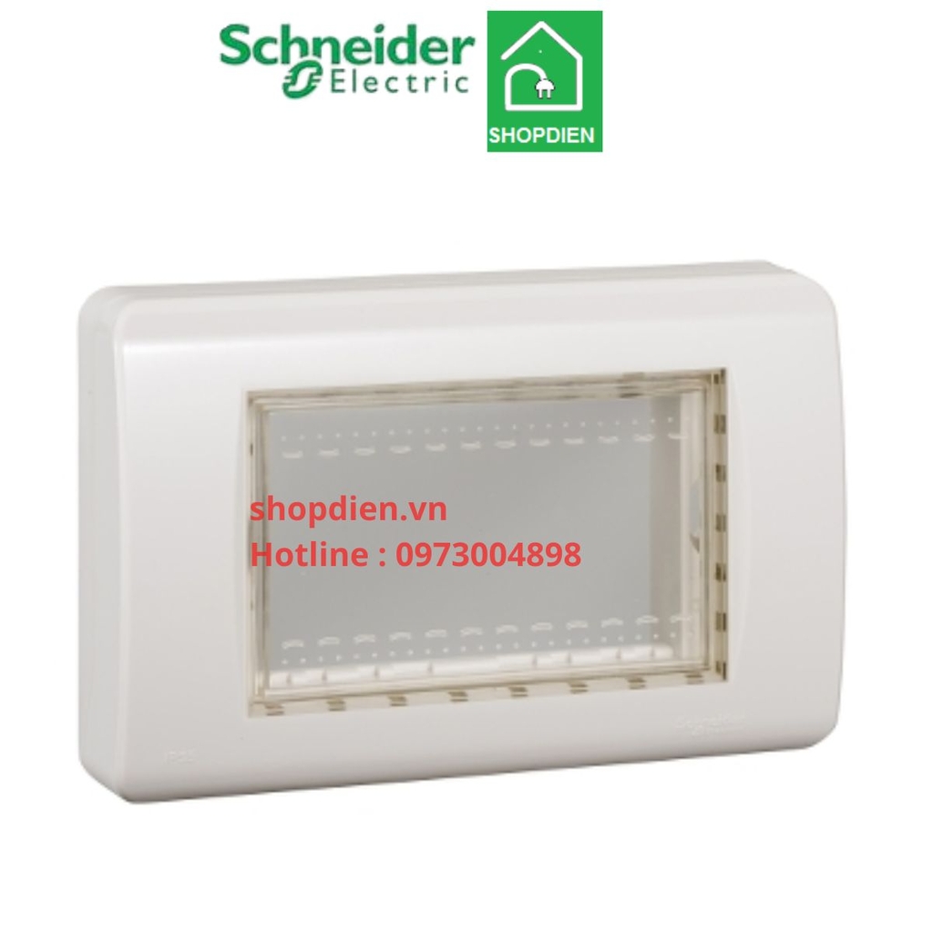 Mặt che ổ cắm chống thấm nước IP55 Schneider A3223HR Concept ZenceloA