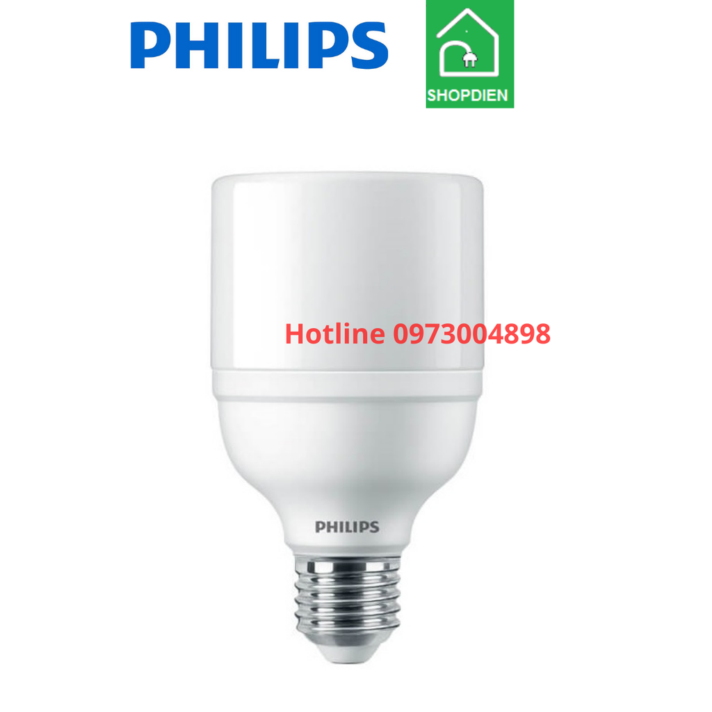 Bóng đèn tròn LEDVBulb trụ PHILIPS 15W LED Bright 15W E27 1CT/12 APR