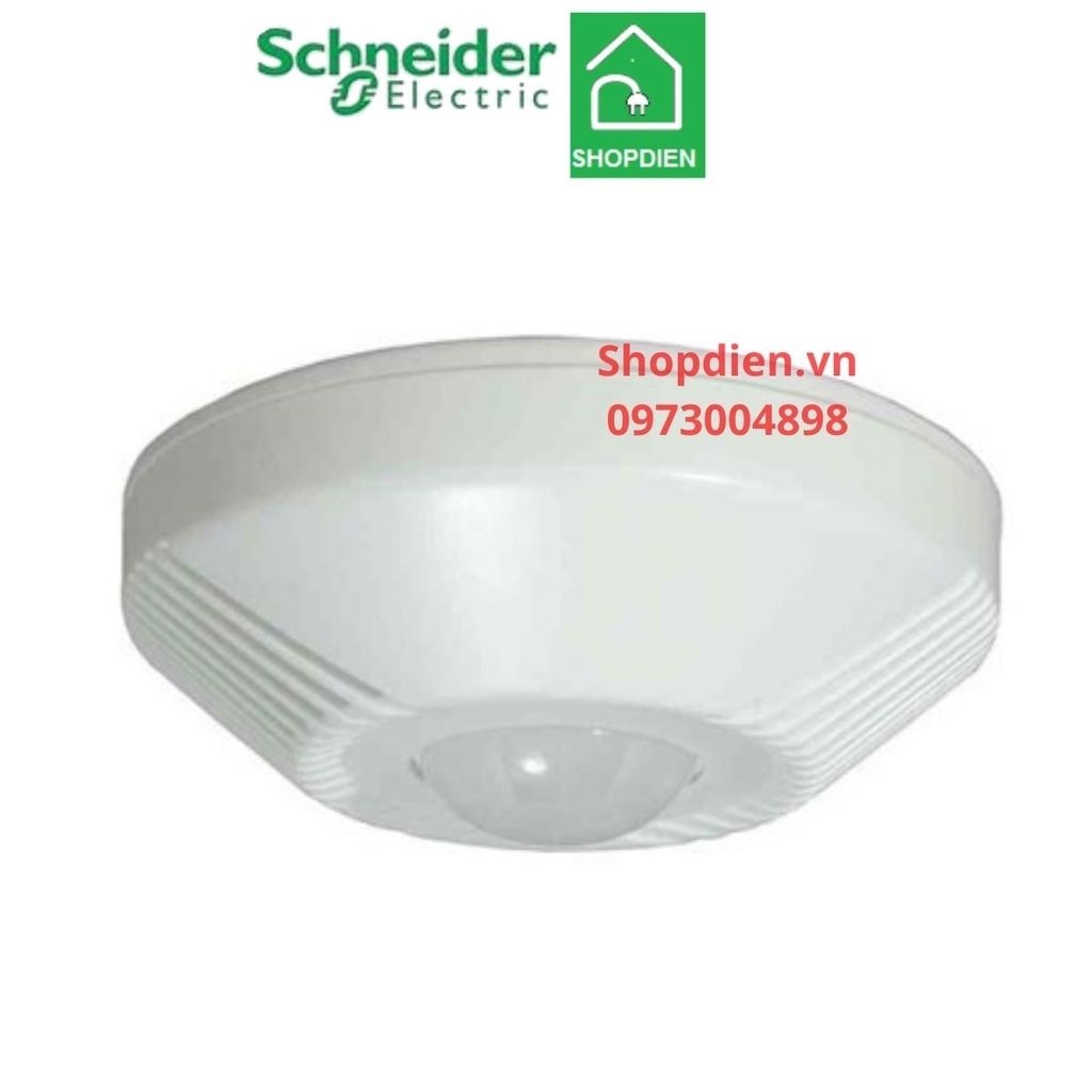 Cảm biến chuyển động hồng ngoại + siêu âm 1 kênh 2000W Schneider CCT551011