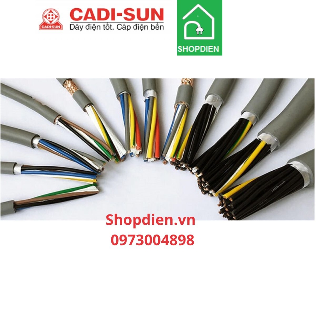 Cáp điều khiển cu/pvc/pvc Control cable Cadisun DVV