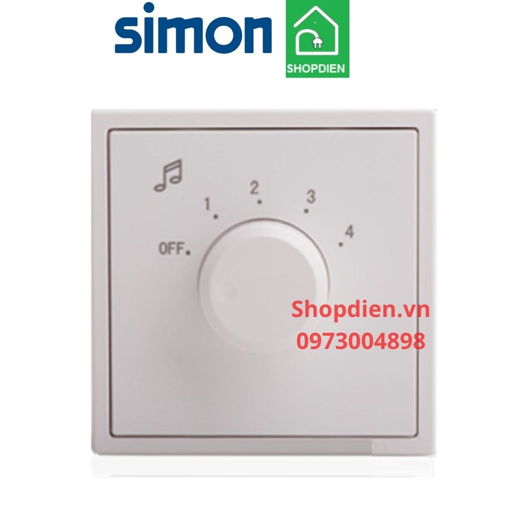Chiết áp điều chỉnh âm lượng SIMON i7 màu ghi xám 70E623-61 Volume control