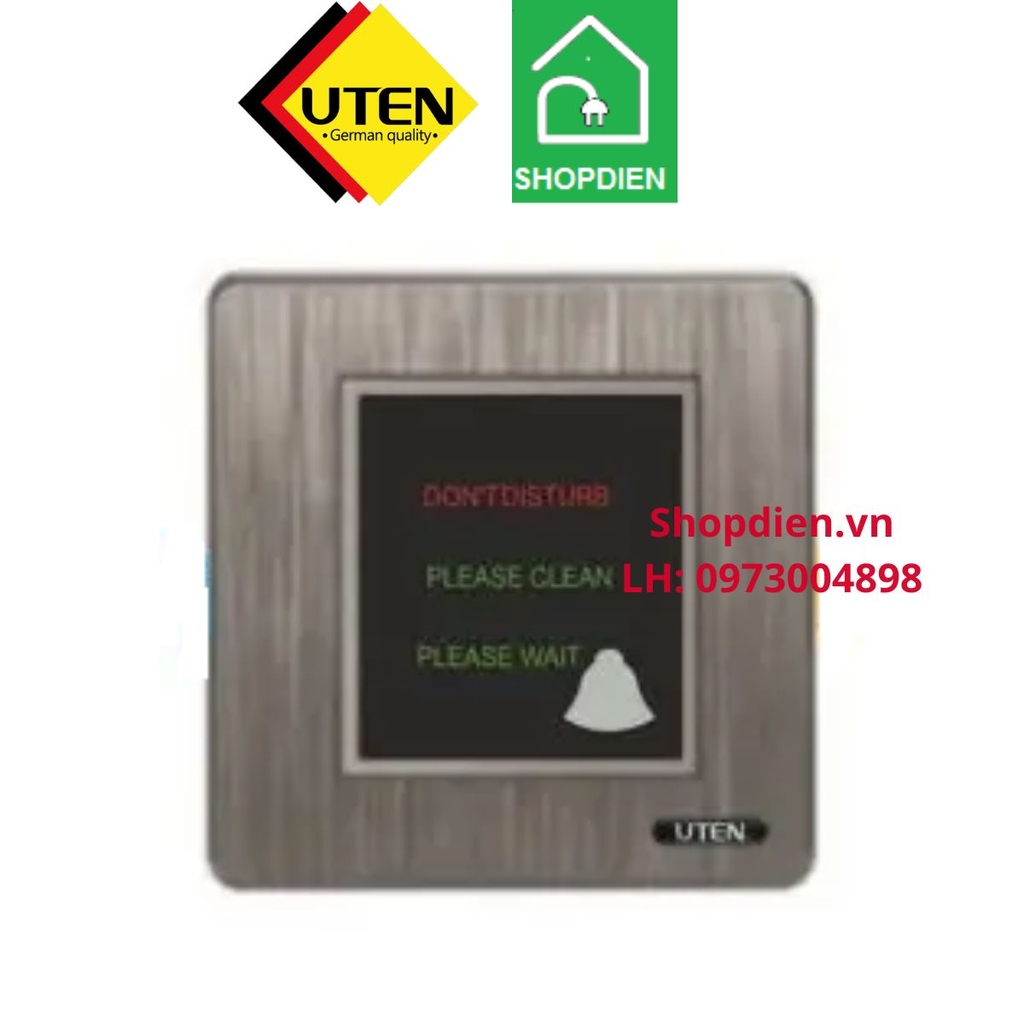 Công tắc dọn phòng, không làm phiền và chuông cửa don't disturb & please clean & door bell switch S400 UTEN S400G-3G/ML