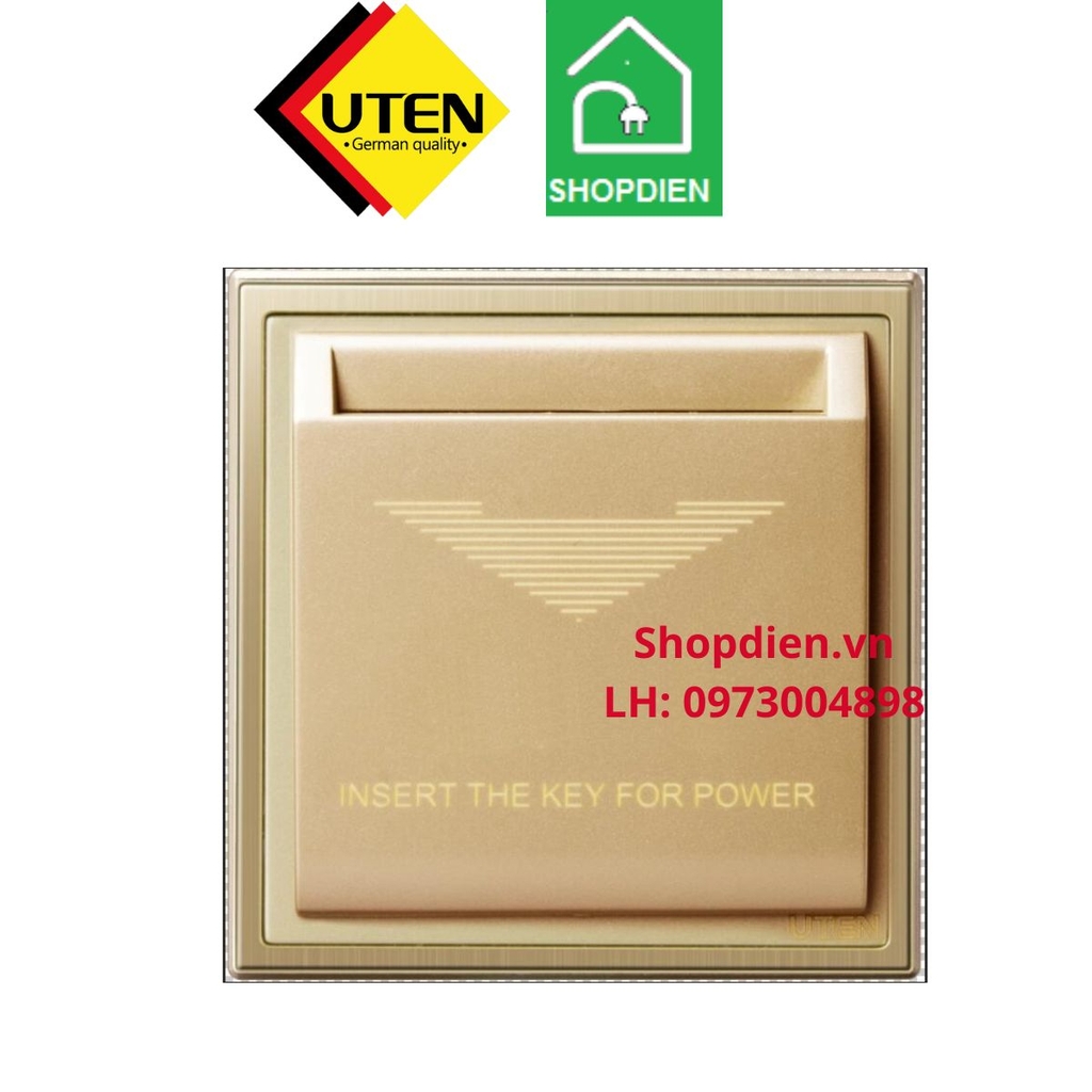 Công tắc thẻ từ khách sạn Key Card Hotel Q9 UTEN Q9G-1D/JG