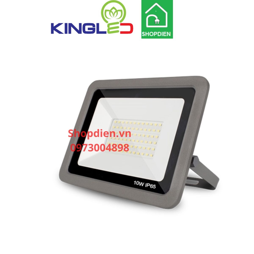 Đèn pha ngoài trời 10W KINGLED EC-FL-10-T/V