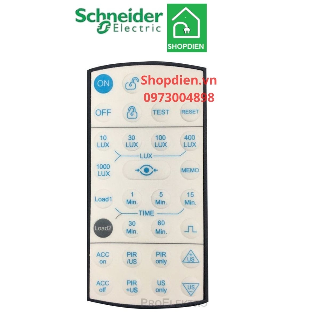 Điều khiển từ xa dùng cho lập trình CCT551011 Schneider CCT556011