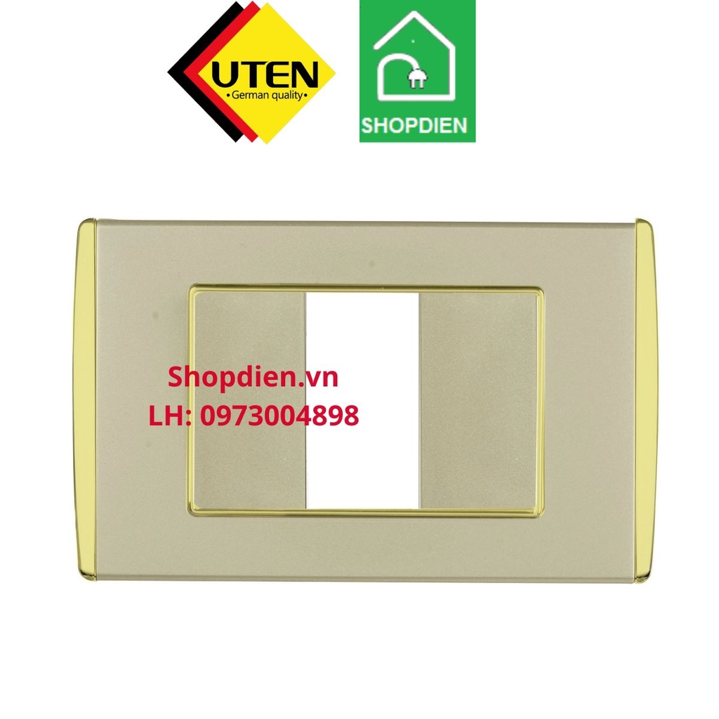 Mặt 1 thiết bị size S viền vàng V9.1 UTEN V9.1-PM1