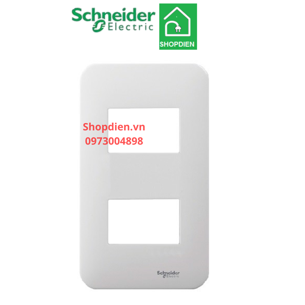 Mặt 2 thiết bị Schneider S-FLEXI FG1052_WE