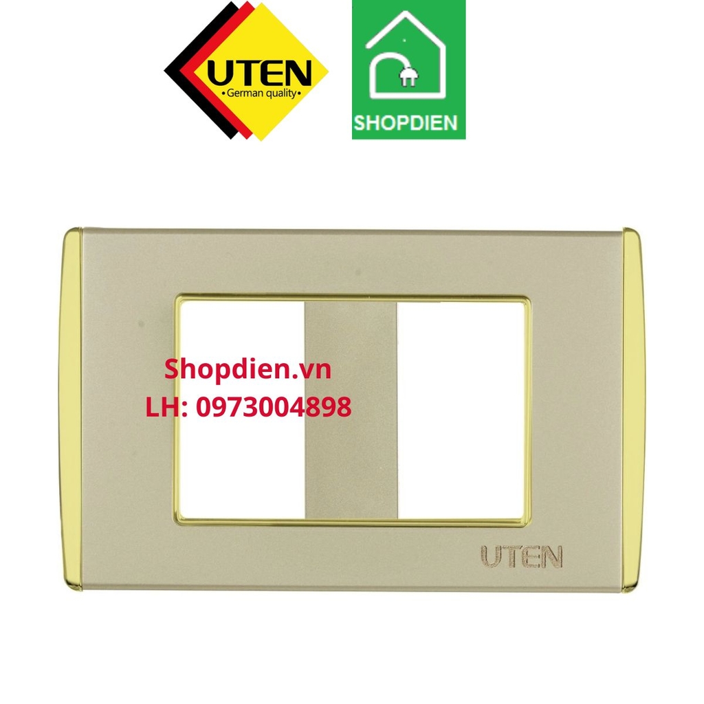 Mặt 2 thiết bị size S viền vàng V9.1 UTEN V9.1-PM2