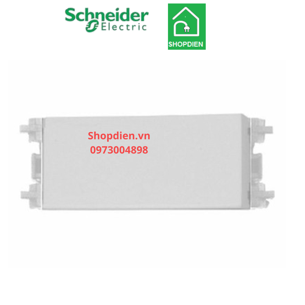 Nút che trơn size XS Schneider S-FLEXI F50XM1_WE