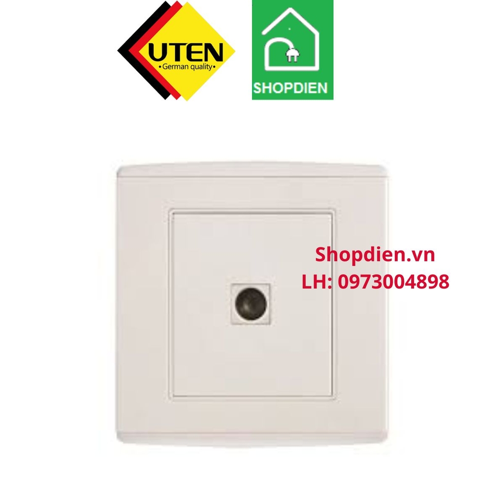 Ổ cắm Tivi đơn TV socket V4 UTEN V4.0G-1TV