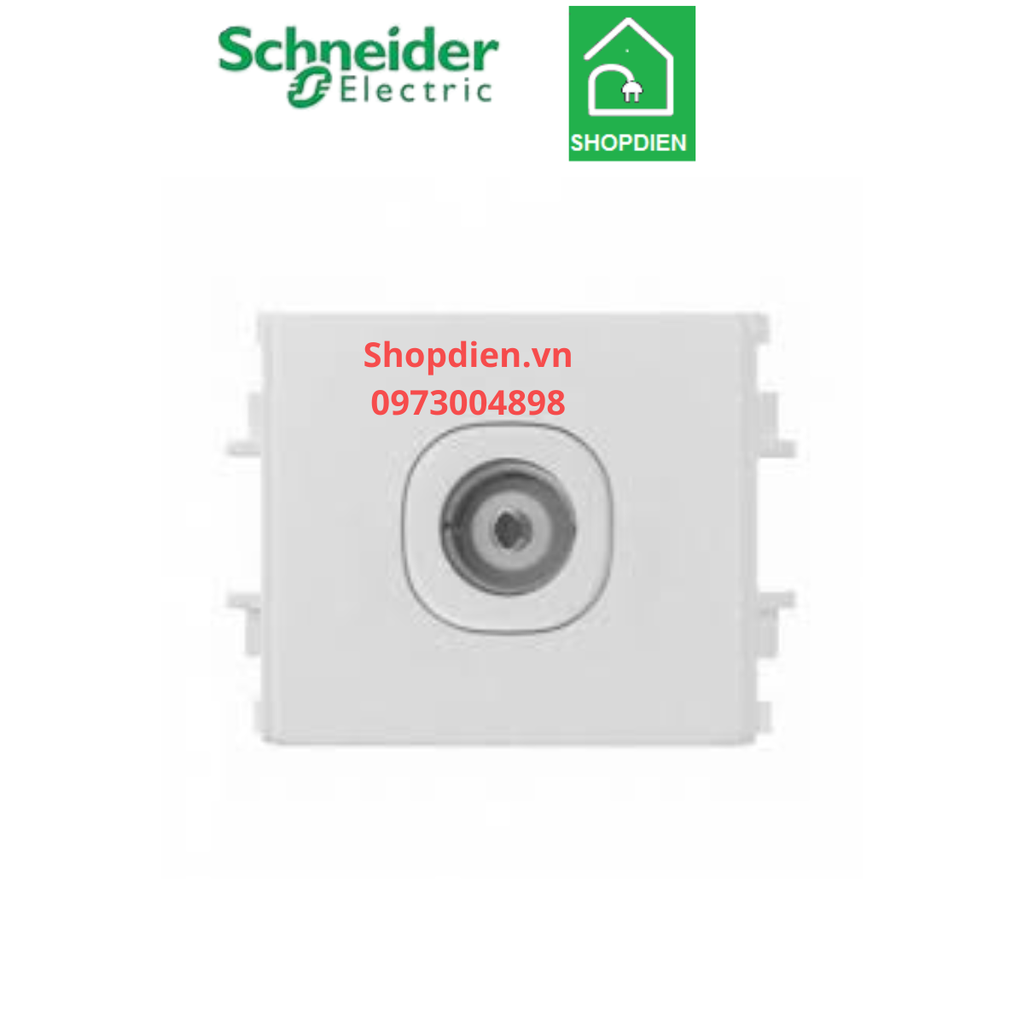 Ổ cắm Tivi size M Schneider S-FLEXI F50TVM_WE_G19