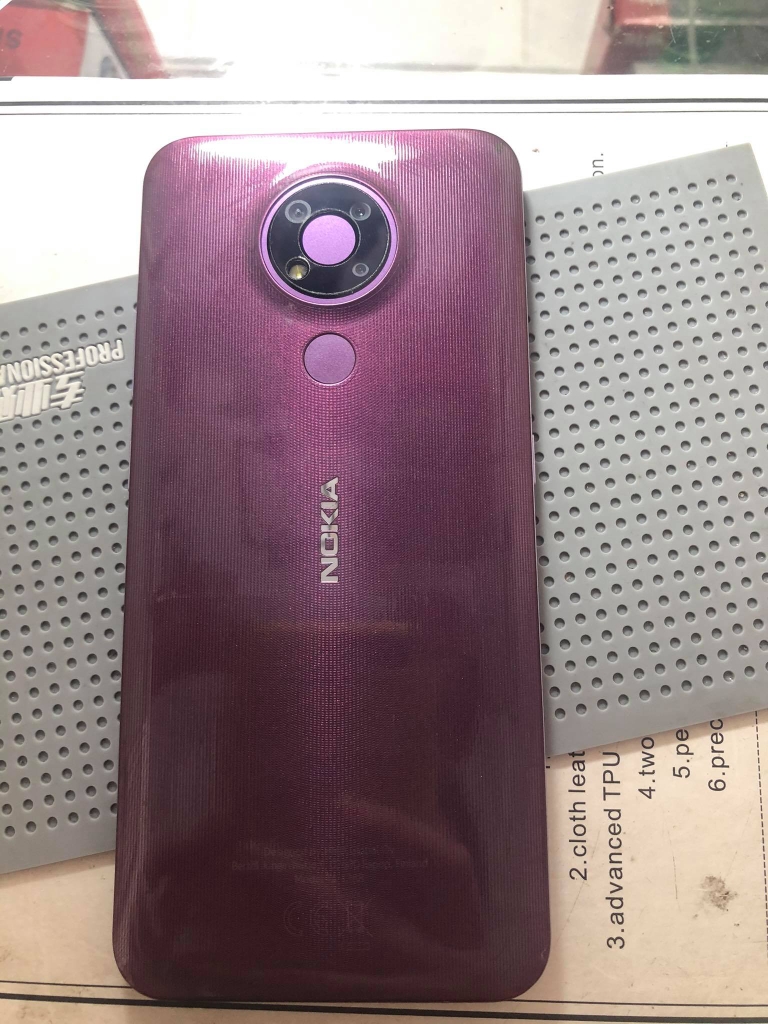 Dán PPF trong suốt chống trầy mặt lưng cho máy Nokia 3.4