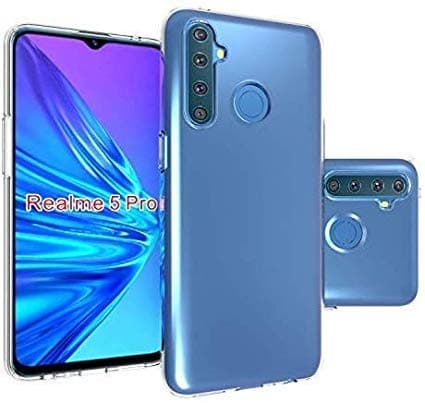 Ốp lưng Realme 5 Pro dẻo trong suốt bảo vệ hoàn hảo.