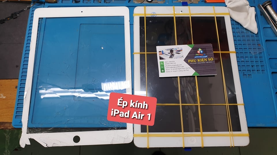 Thay ép kính cảm ứng iPad Air 1