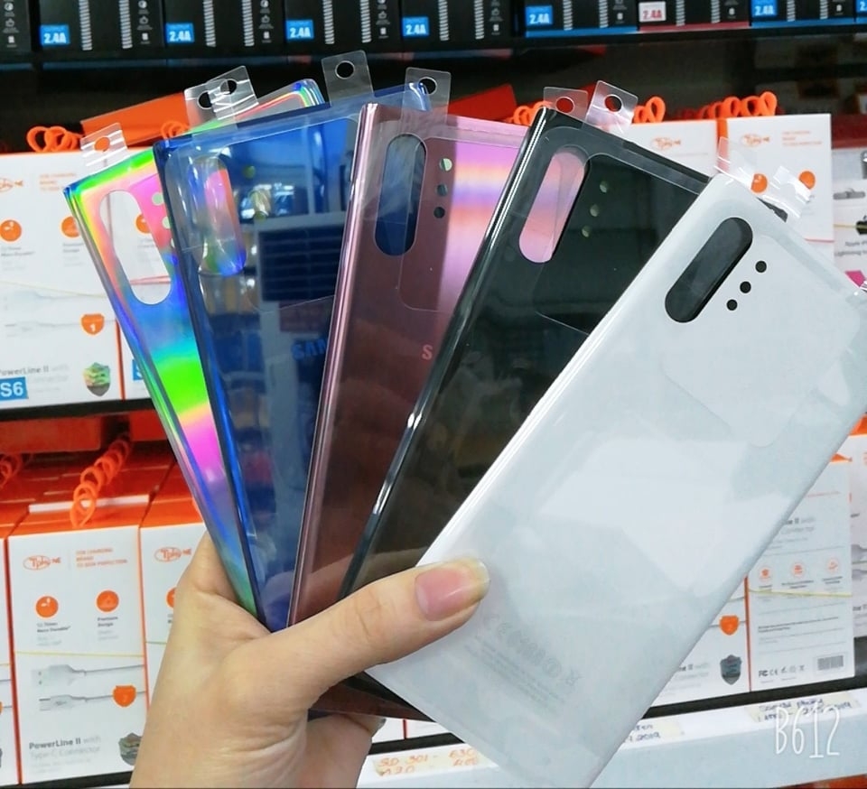 Thay kính lưng Note 10 Plus lấy nhanh