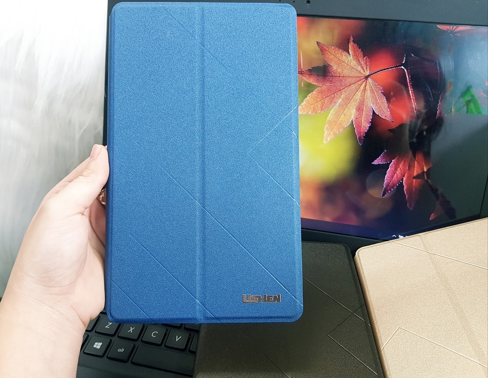 Bao da Samsung Tab A7 Lite T225 chính hãng Lishen