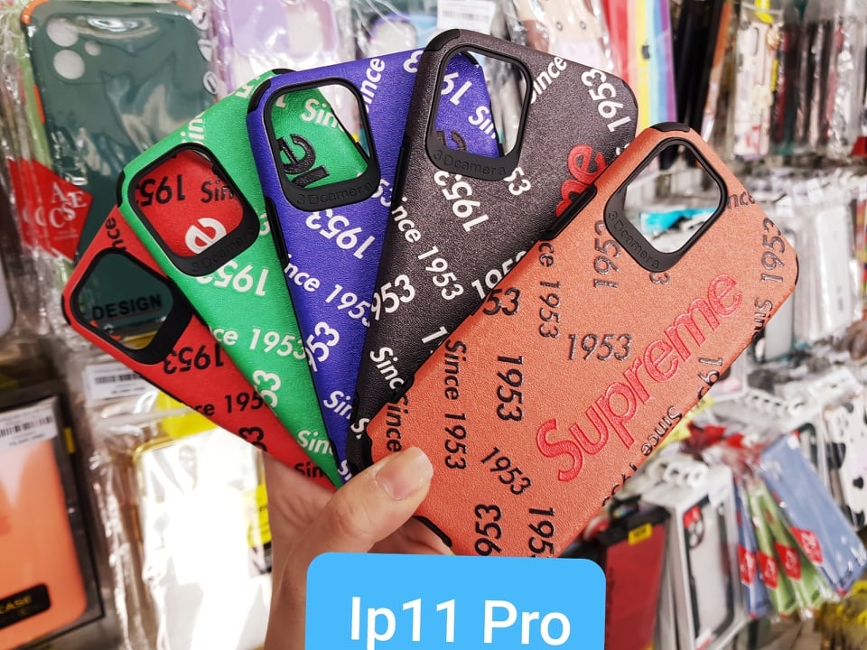 Ốp lưng dẻo IDM chống sốc Supreme tuyệt đẹp cho IPHONE 11 PRO