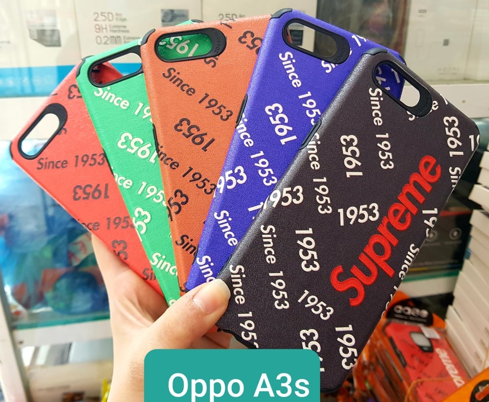 Ốp lưng dẻo IDM chống sốc Supreme tuyệt đẹp cho oppo A3s