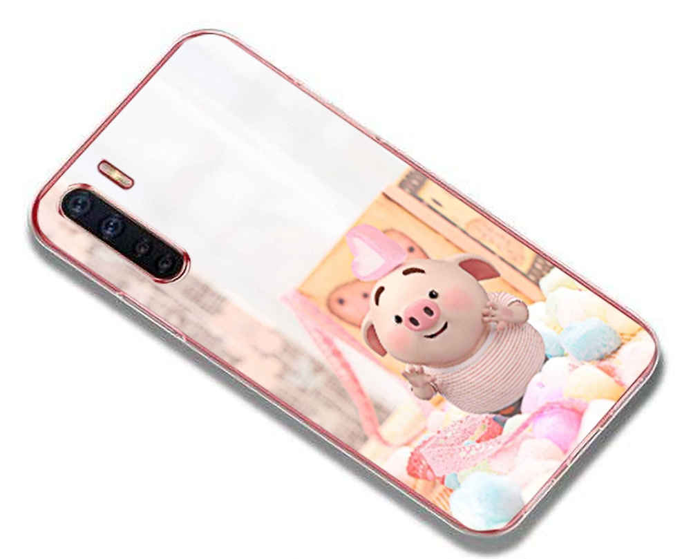 Ốp lưng Oppo A91 hình Heo Con Chibi dễ thương