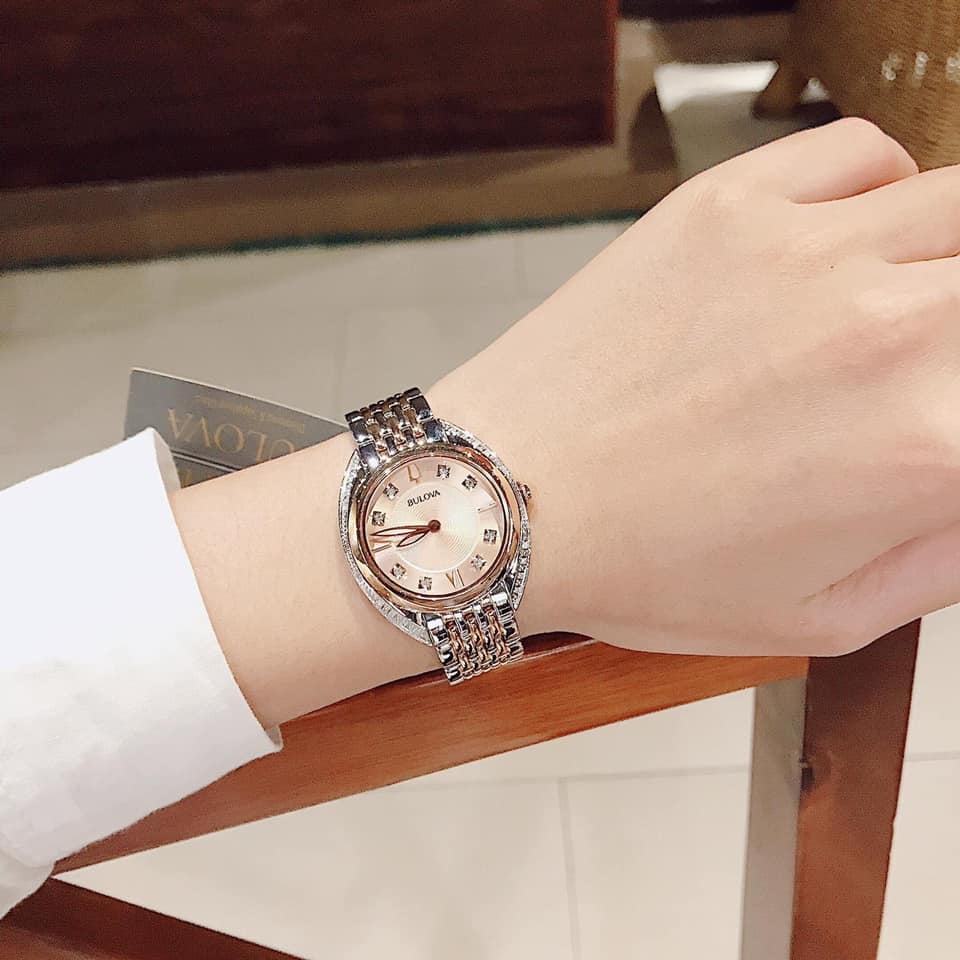 Đồng hồ BULOVA 98R275 Diamond Accent Watch