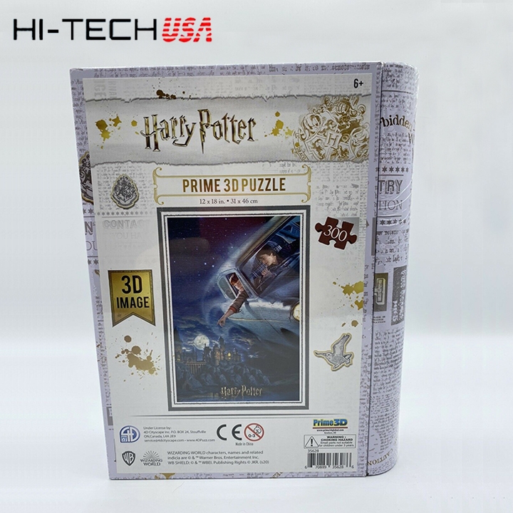 Wizarding World Of Harry Potter 3D Image Prime 3D Puzzle 300 Pieces Ages 6+ NEW
