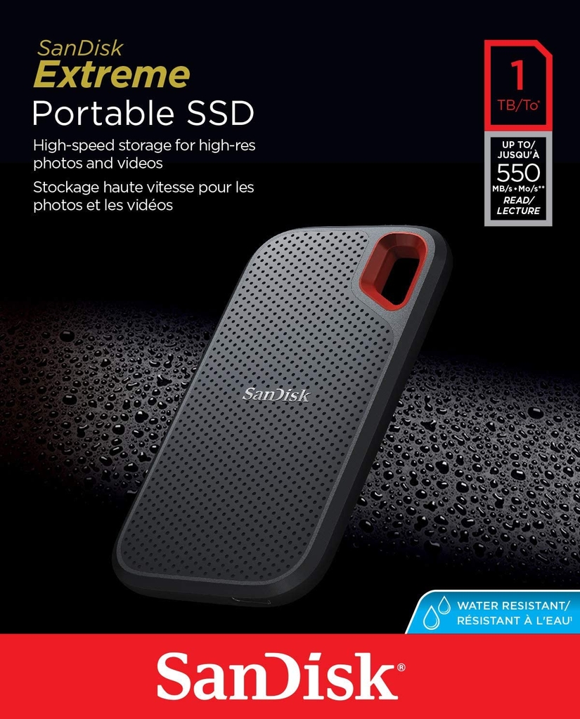 Ổ cứng di động SanDisk 1TB SSD Up to 550MB/s