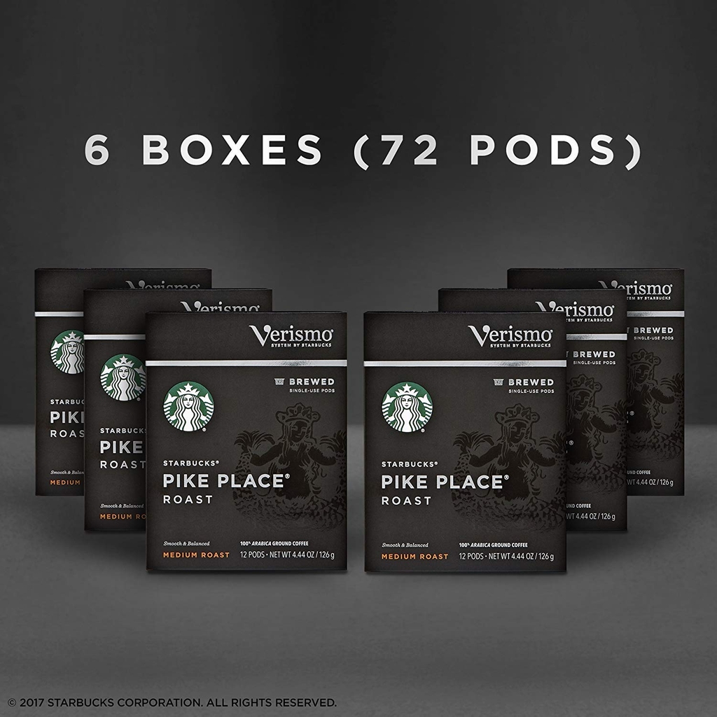 Viên nén cà phê Starbucks Verismo Pike Place Roast