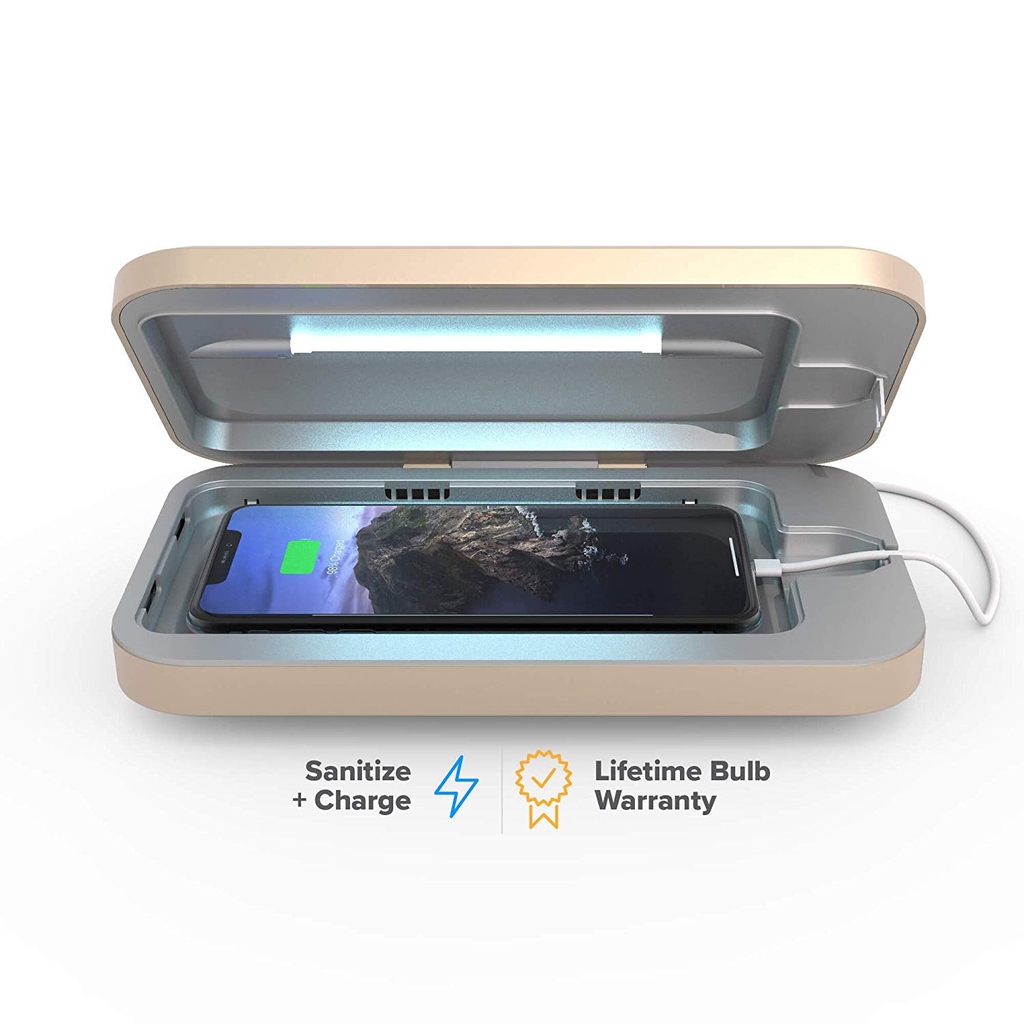 PhoneSoap 3 Vệ sinh điện thoại thông minh UV & Sạc phổ thông