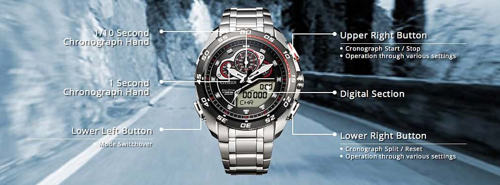 Đồng hồ nam Citizen Promaster Super Sport JW0111-55E