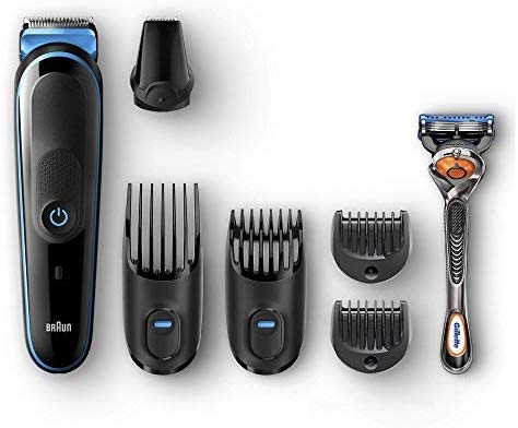 Tông đơ cạo râu cắt tóc 8 trong 1 Hàng Đức Braun Multi Grooming Kit 8-in-1