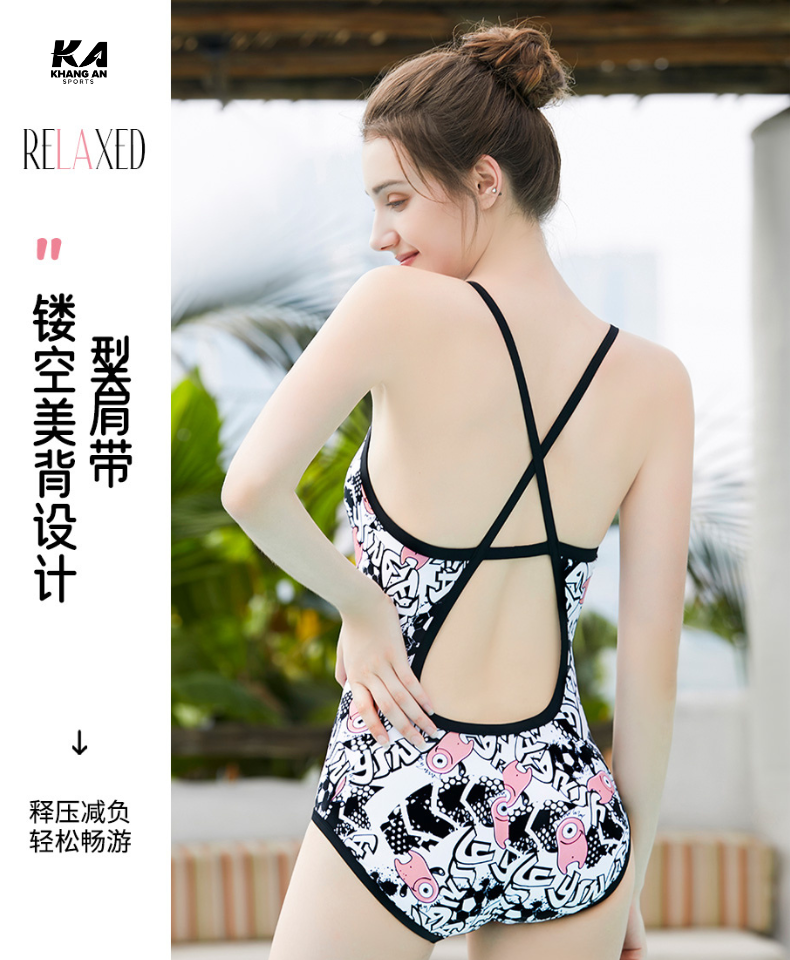 ĐỒ BƠI MỘT MẢNH THỜI TRANG NỮ YINGFA-24B912 (SẴN ĐỆM NGỰC)