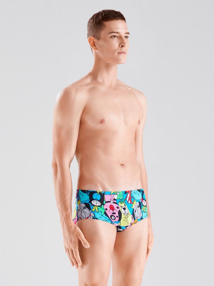 Quần bơi chuyên nghiệp nam tam giác YingFa 9636