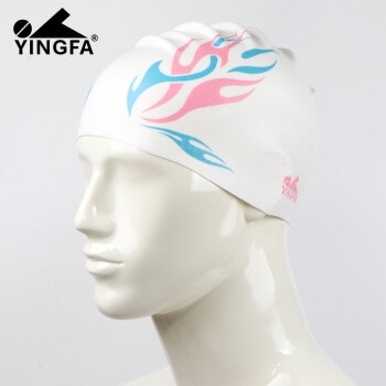Mũ bơi cao su cao cấp in họa tiết Yingfa C0082 dành cho người lớn và trẻ em