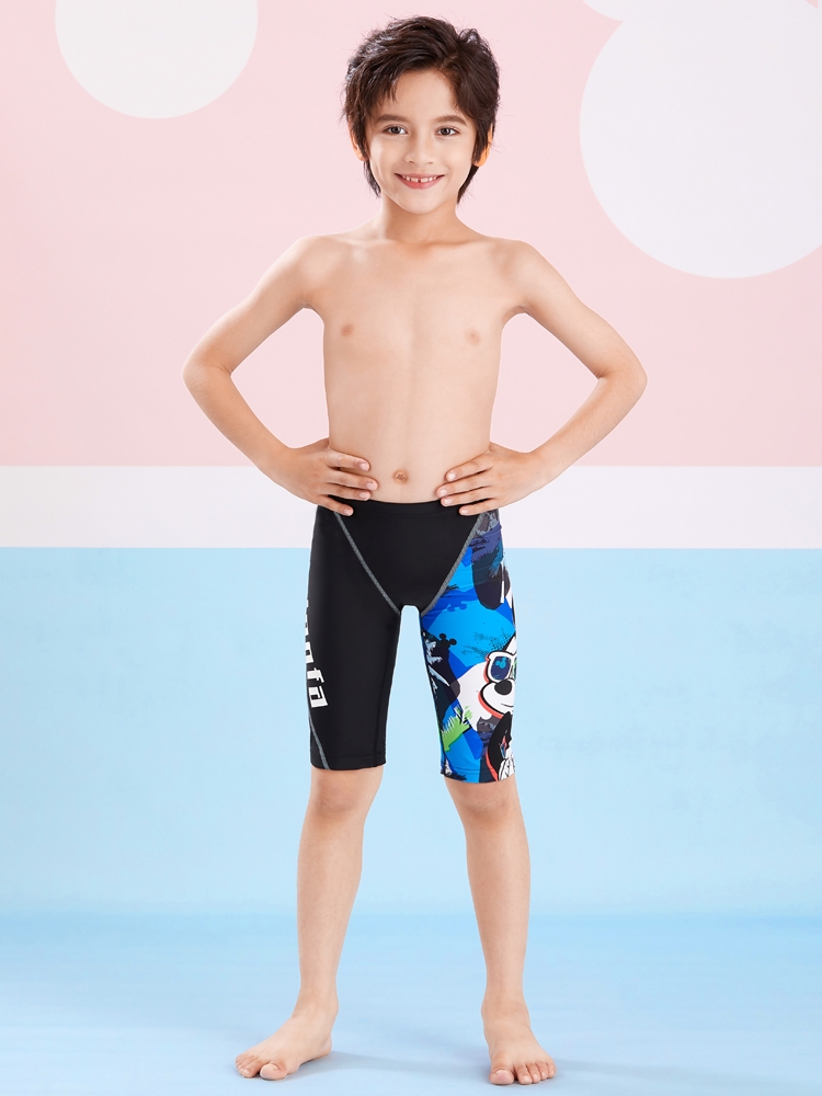 Quần bơi chuyên nghiệp nam dáng lửng Yingfa-Disney D28086 cho người lớn trẻ em