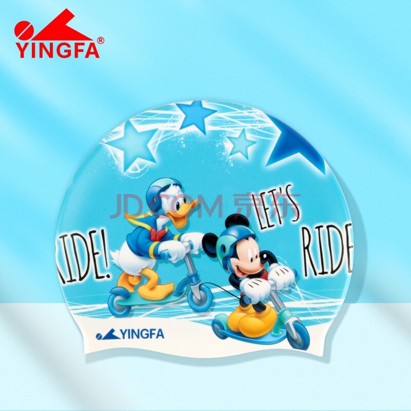 Mũ bơi cao cấp cao su Yingfa Disney D21270 cho người lớn và trẻ em